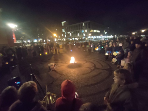 Titelbild zum News-Artikel: Martinsfeier am Dom