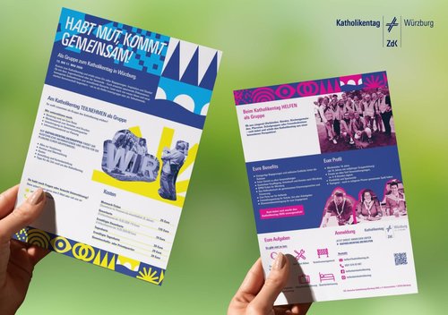 Titelbild zur Veranstaltung Hab Mut, steh auf! Katholikentag in Würzburg