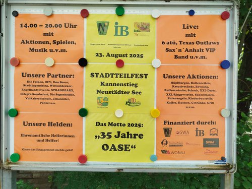 Titelbild zur Veranstaltung Stadtteilfest Kannenstieg / Neustädter See